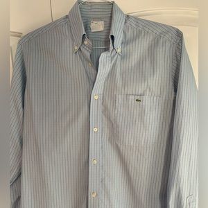 LaCoste Men’s Size 40 (Medium) Long Sleeve Button  Up Shirt.